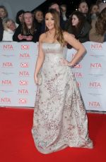 JACQUELINE JOSSA at National Television Awards in London 01/23/2018