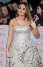 JACQUELINE JOSSA at National Television Awards in London 01/23/2018