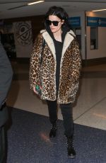 JAIMIE ALEXANDER at LAX Airport in Los Angeles 01/19/2018