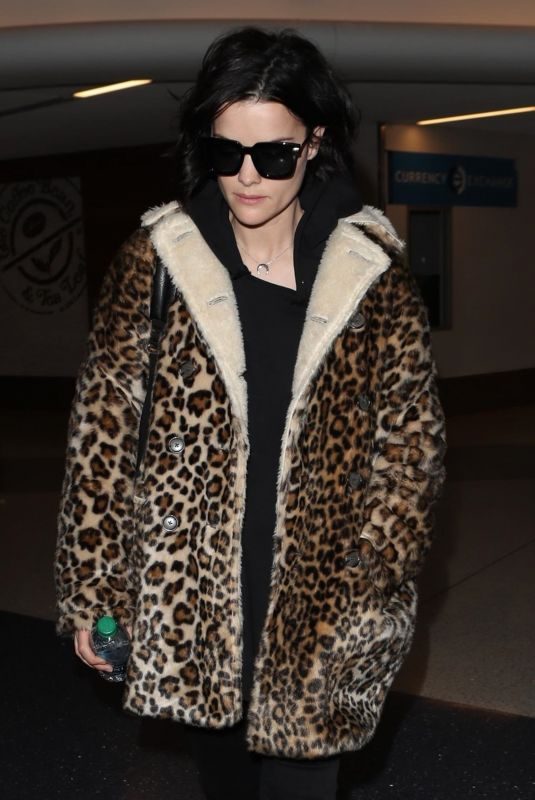 JAIMIE ALEXANDER at LAX Airport in Los Angeles 01/19/2018
