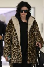 JAIMIE ALEXANDER at LAX Airport in Los Angeles 01/19/2018