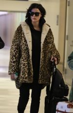 JAIMIE ALEXANDER at LAX Airport in Los Angeles 01/19/2018