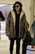 JAIMIE ALEXANDER at LAX Airport in Los Angeles 01/19/2018
