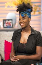 JAMELIA at Lorraine TV Show in London 01/29/2018