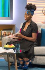JAMELIA at Lorraine TV Show in London 01/29/2018