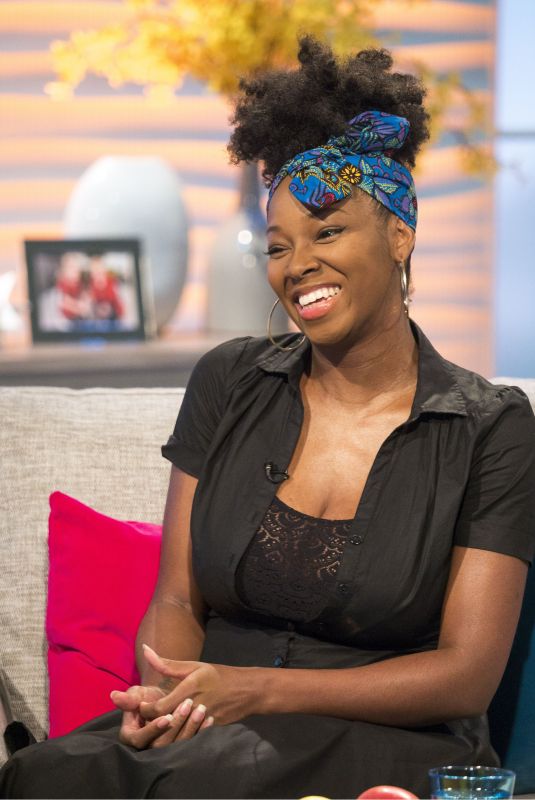 JAMELIA at Lorraine TV Show in London 01/29/2018