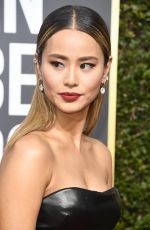 JAMIE CHUNG at 75th Annual Golden Globe Awards in Beverly Hills 01/07/2018