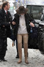 JANE FONDA Out at Sundance Film Festival 01/20/2018