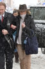 JANE FONDA Out at Sundance Film Festival 01/20/2018