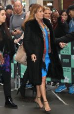 JANE SEYMOUR Arrives at Build Series in New York 01/23/2018