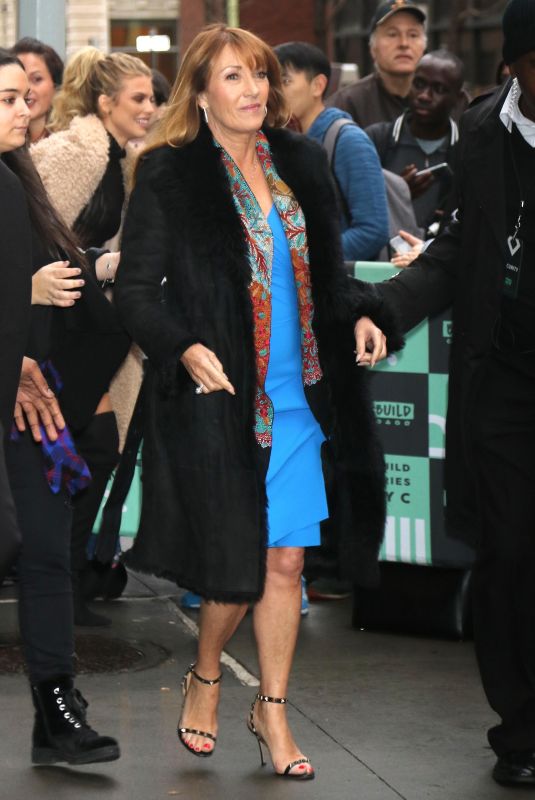 JANE SEYMOUR Arrives at Build Series in New York 01/23/2018