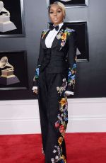 JANELLE MONAE at Grammy 2018 Awards in New York 01/28/2018