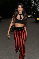 JASMIN WALIA at Sheesh Restaurant in Chigwell 01/01/2018