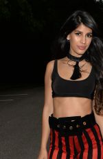 JASMIN WALIA at Sheesh Restaurant in Chigwell 01/01/2018