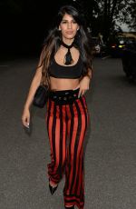 JASMIN WALIA at Sheesh Restaurant in Chigwell 01/01/2018