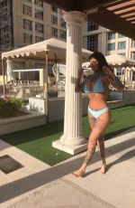 JEMMA LUCY in Bikini on Vacation in Dubai 01/06/2018