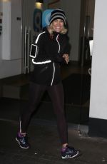 JENNI FALCONER at Global Radio in London 01/11/2018