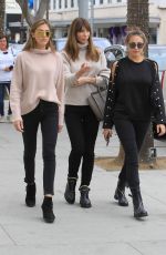 JENNIFER FLAVIN and SOPHIA and SISTINE STALLONE Out Shopping in Beverly Hills 01/03/2018