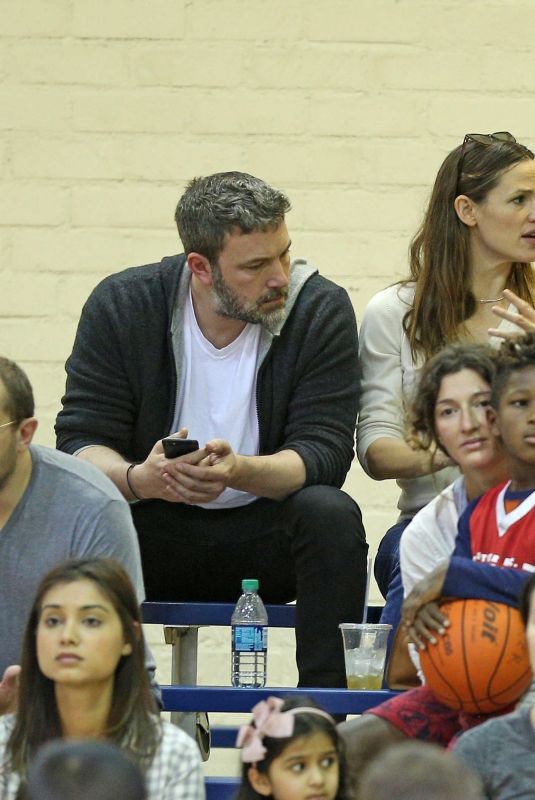 JENNIFER GARNER and Ben Affleck at Their Son Samuel