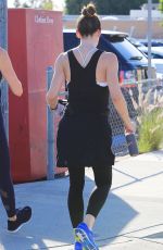 JENNIFER GARNER Heading to a Gym in Brentwood 01/13/2018