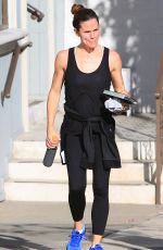 JENNIFER GARNER Heading to a Gym in Brentwood 01/13/2018