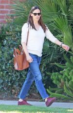 JENNIFER GARNER in Jeans Out in Los Angeles 01/13/2018