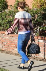 JENNIFER GARNER Out and About in Brentwood 01/26/2018