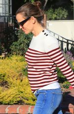 JENNIFER GARNER Out and About in Brentwood 01/26/2018