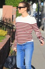 JENNIFER GARNER Out and About in Brentwood 01/26/2018