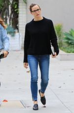 JENNIFER GARNER Out for Coffee in Los Angeles 01/19/2018