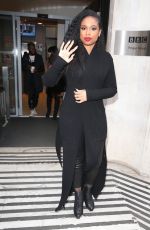 JENNIFER HUDSON Arrives at BBC Radio in London 01/06/2018