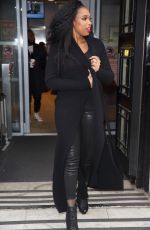 JENNIFER HUDSON Arrives at BBC Radio in London 01/06/2018