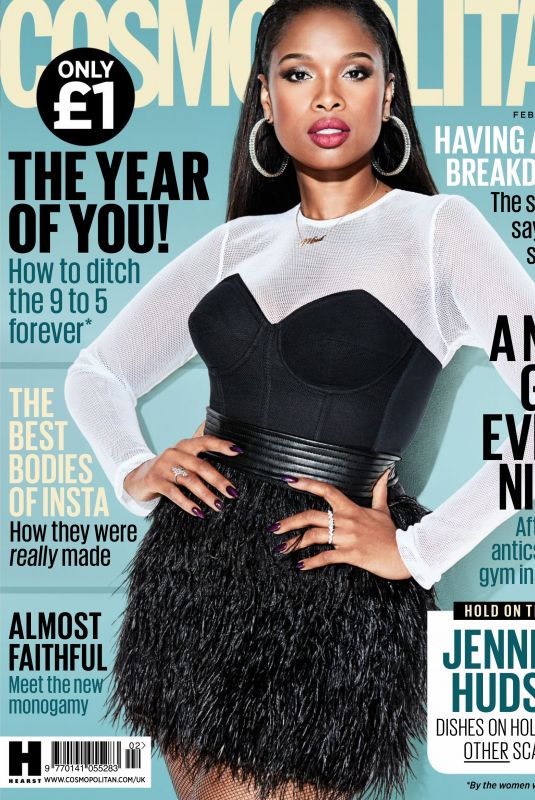 JENNIFER HUDSON in Cosmopolitan Magazine, UK February 2018 Issue