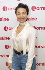 JENNIFER KIRBY and LEONIE ELLIOT at Lorraine TV Show in London 01/19/2018