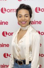 JENNIFER KIRBY and LEONIE ELLIOT at Lorraine TV Show in London 01/19/2018