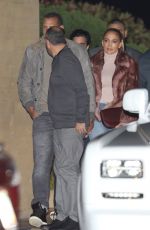 JENNIFER LOPEZ and Alex Rodriguez at Nobu in Maliby 01/01/2018