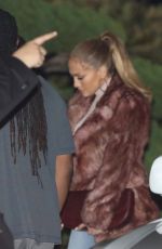 JENNIFER LOPEZ and Alex Rodriguez at Nobu in Maliby 01/01/2018