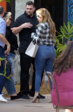 JENNIFER LOPEZ in Tight Jeans Out for Lunch in Miami 01/15/2018