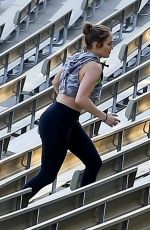 JENNIFER LOPEZ Workout in Los Angeles 12/31/2017