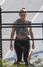 JENNIFER LOPEZ Workout in Los Angeles 12/31/2017