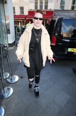 JESS GLYNNE Leaves Global Radio Studios in London 01/18/2018