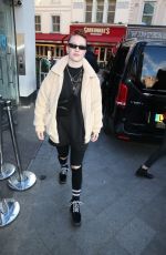 JESS GLYNNE Leaves Global Radio Studios in London 01/18/2018
