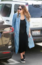 JESSICA ALBA Arrives at a Spa in Los Angeles 01/27/2018