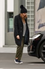 JESSICA ALBA Shopping at Fred Segal in Los Angeles 01/19/2018