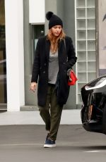 JESSICA ALBA Shopping at Fred Segal in Los Angeles 01/19/2018