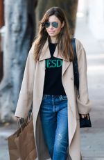 JESSICA BIEL Arrives at Au Fudge in West Hollywood 01/10/2018