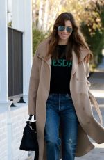 JESSICA BIEL Arrives at Au Fudge in West Hollywood 01/10/2018