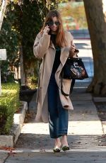 JESSICA BIEL Arrives at Au Fudge in West Hollywood 01/10/2018