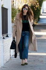 JESSICA BIEL Arrives at Au Fudge in West Hollywood 01/10/2018
