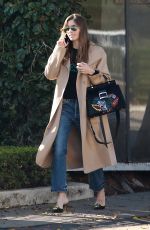 JESSICA BIEL Arrives at Au Fudge in West Hollywood 01/10/2018